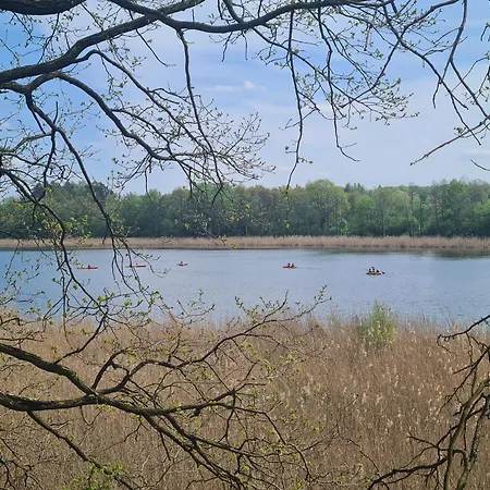 公寓 Przystan Natura Nad Rzeka, Cisza I Rowery